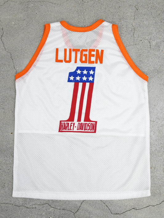 USED MACHINE COLLECTION HARLEY-DAVIDSON MESH TANK TOP (women's)