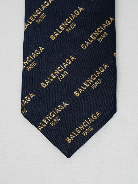 ARCHIVE COLLECTION BALENCIAGA LOGO TIE
