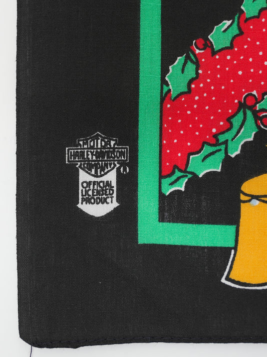 USED MACHINE COLLECTION 90's HARLEY-DAVIDSON BANDANA (DEAD STOCK)