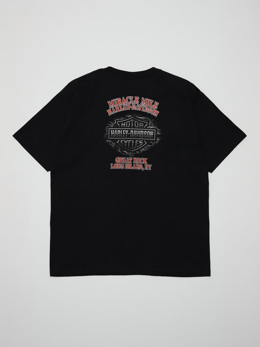 USED MACHINE COLLECTION 00's HARLEY-DAVIDSON USED T-SHIRT