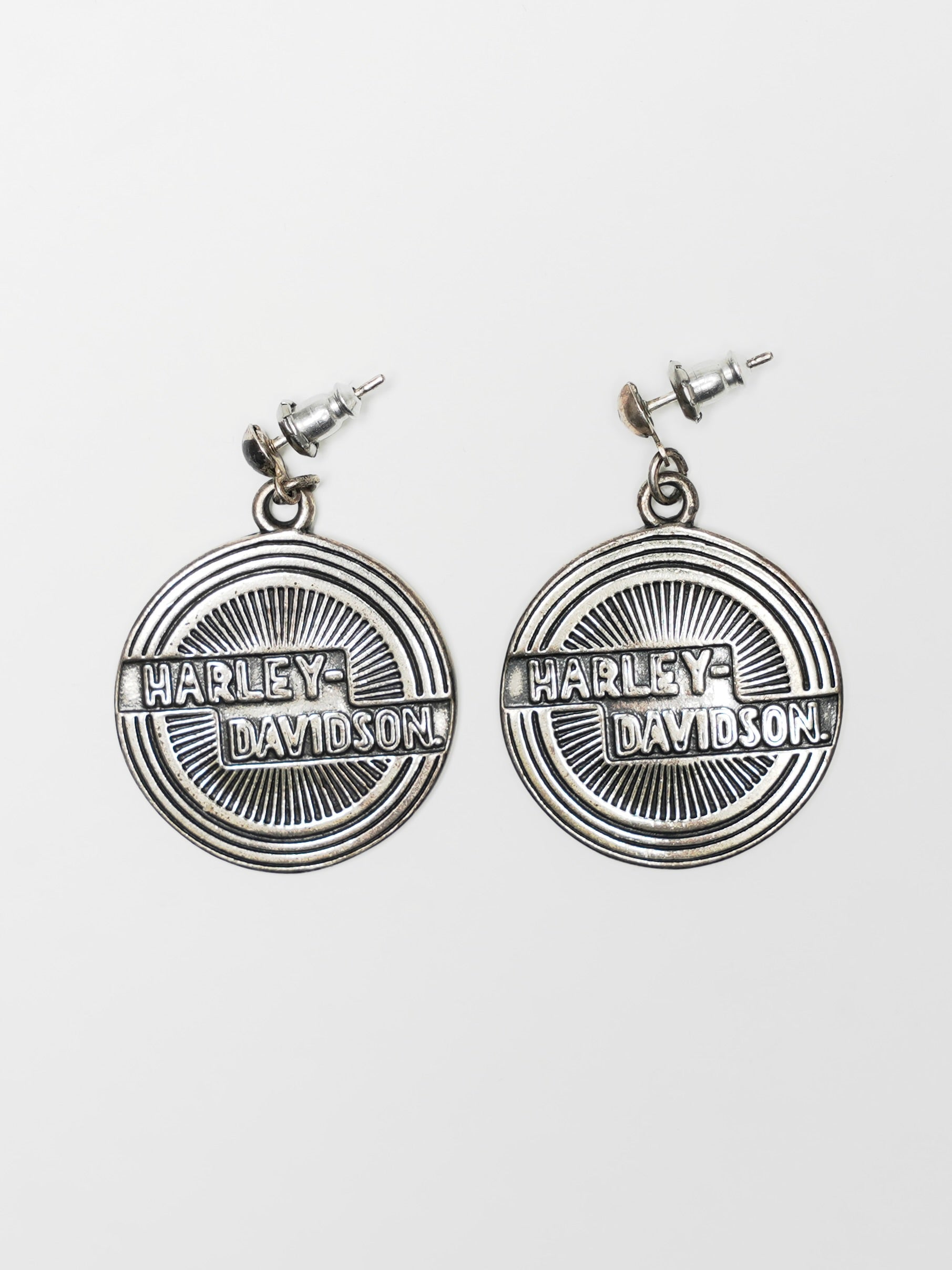 USED MACHINE COLLECTION HARLEY-DAVIDSON CIRCLE EARRINGS – PROSHOP