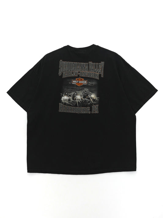 USED MACHINE COLLECTION 2017 HARLEY-DAVIDSON USED T-SHIRT