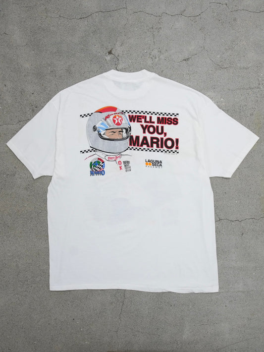 USED MACHINE COLLECTION F1 1994 Mario Andretti THE LAST LAP T-SHIRT