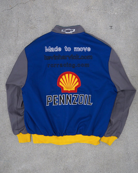 USED MACHINE COLLECTION JEFF HAMILTON NASCAR "PENNZOIL" JACKET