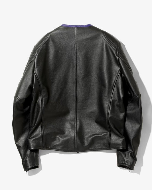 SHIDEN FW2024 MOTOR CYCLE JACKET - COWHIDE LEATHER