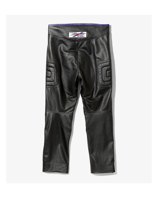 SHIDEN FW2024 MOTOR CYCLE PANT - COWHIDE LEATHER