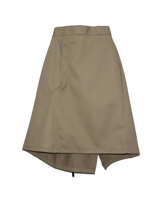 WHATEVERWORKS RECONSTRUCTED WORK SKIRT