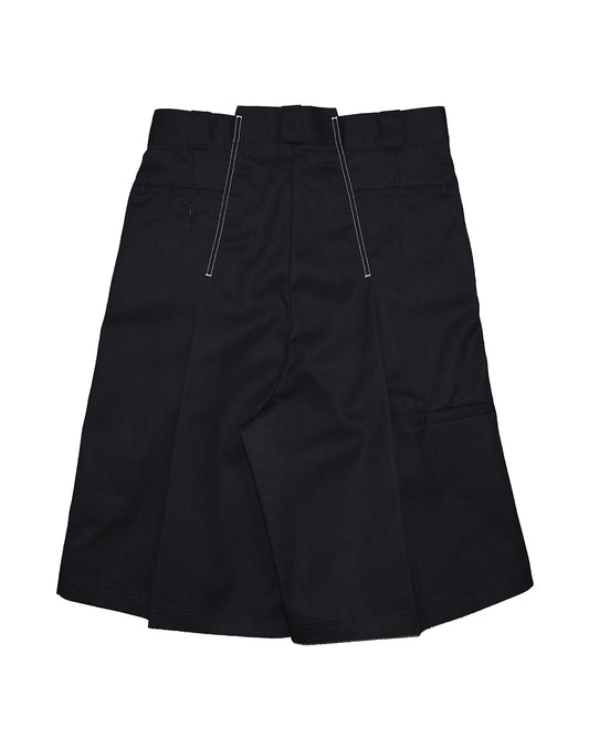 WHATEVERWORKS RECONSTRUCTED BAGGY WORK SHORTS