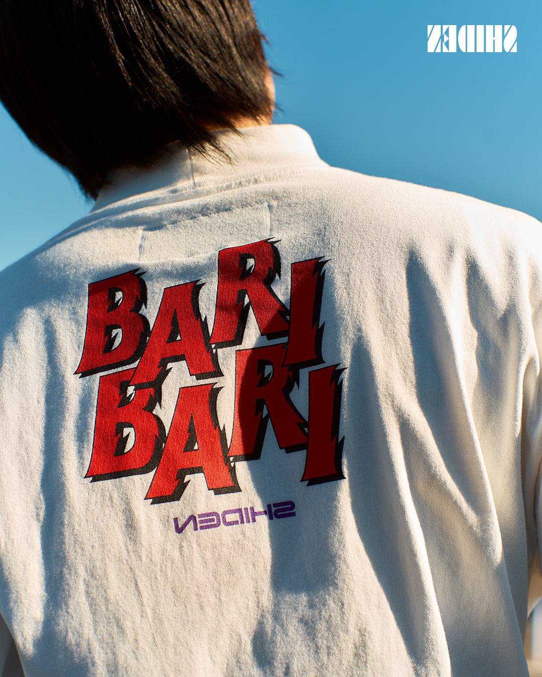 SHIDEN FW2026 L/S MOCK NECK TEE - BARI BARI