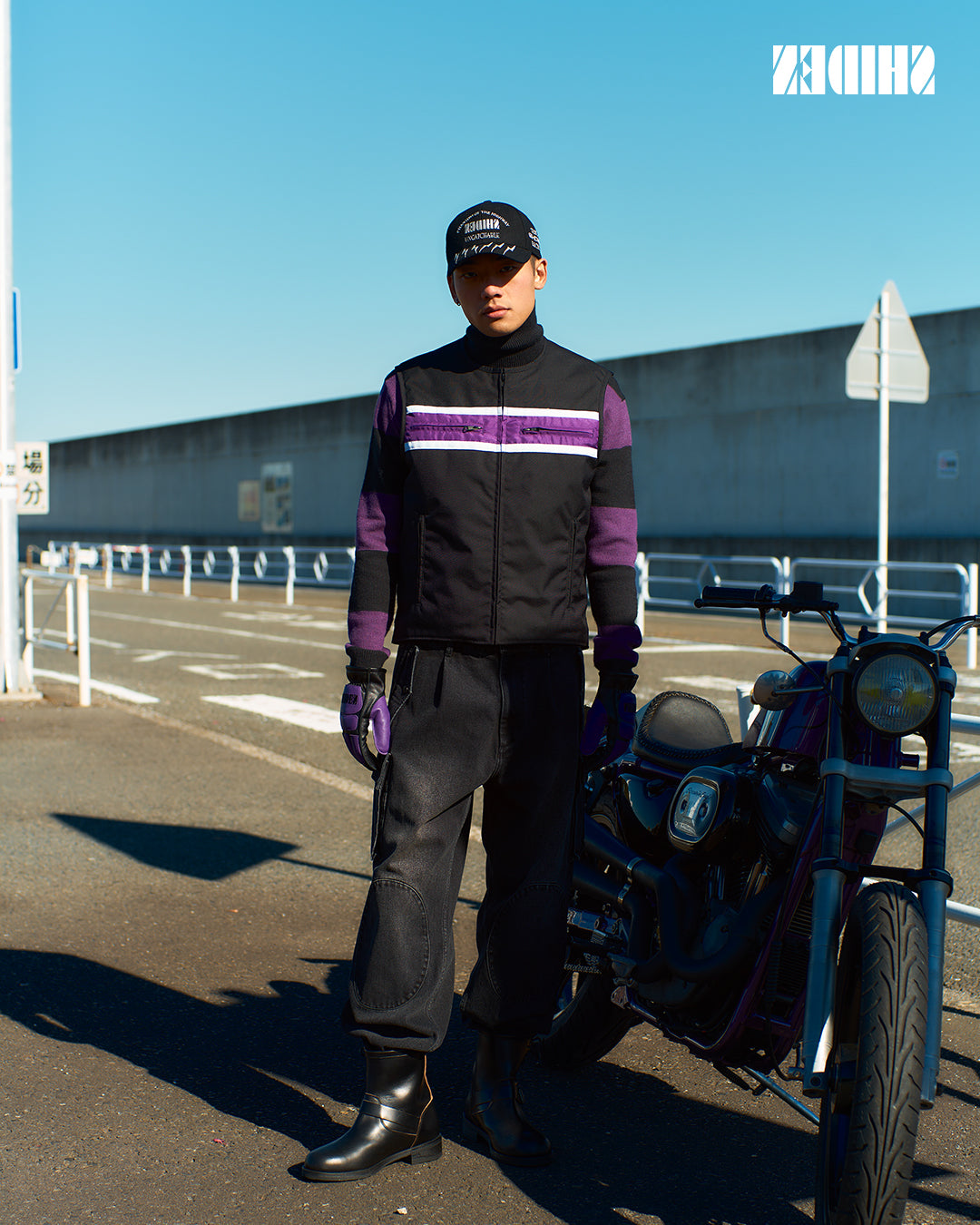 SHIDEN FW2026 MOTORCYCLE VEST - CORDURA NYLON