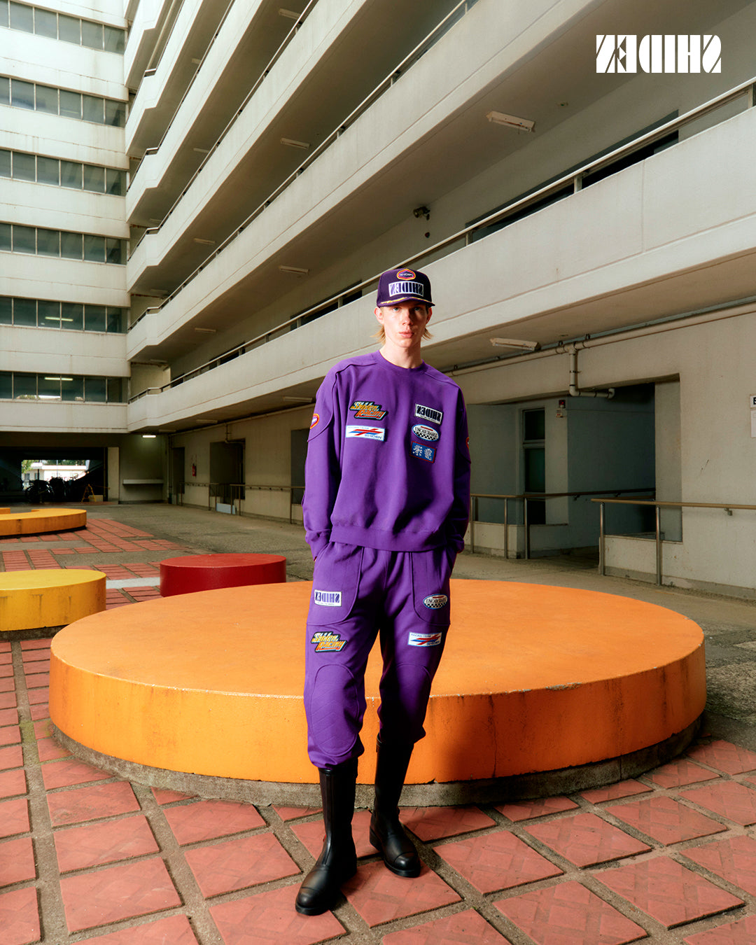 SHIDEN FW2025  MOTORCYCLE SWEAT PANT