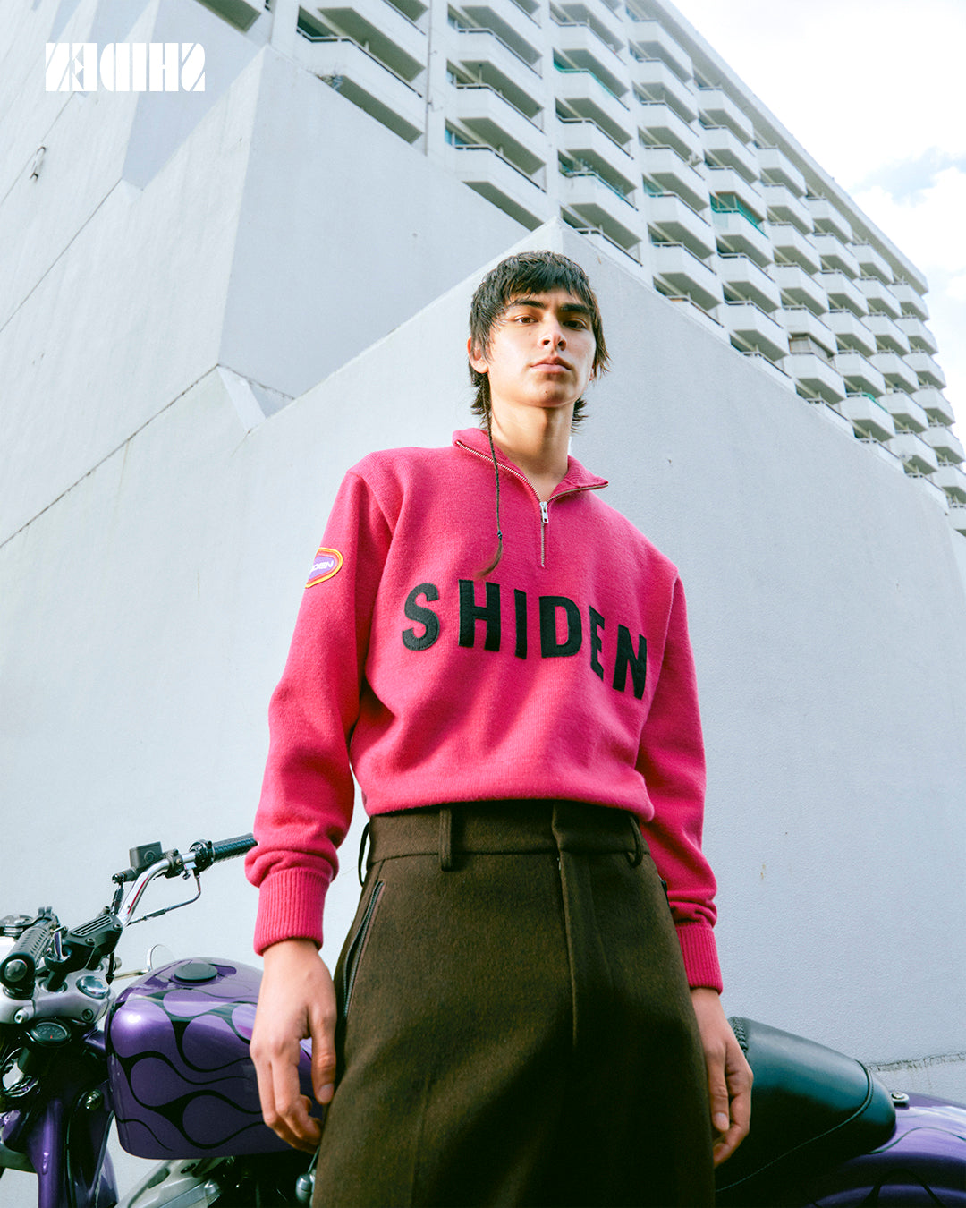 SHIDEN FW2025  RACING SWEATER