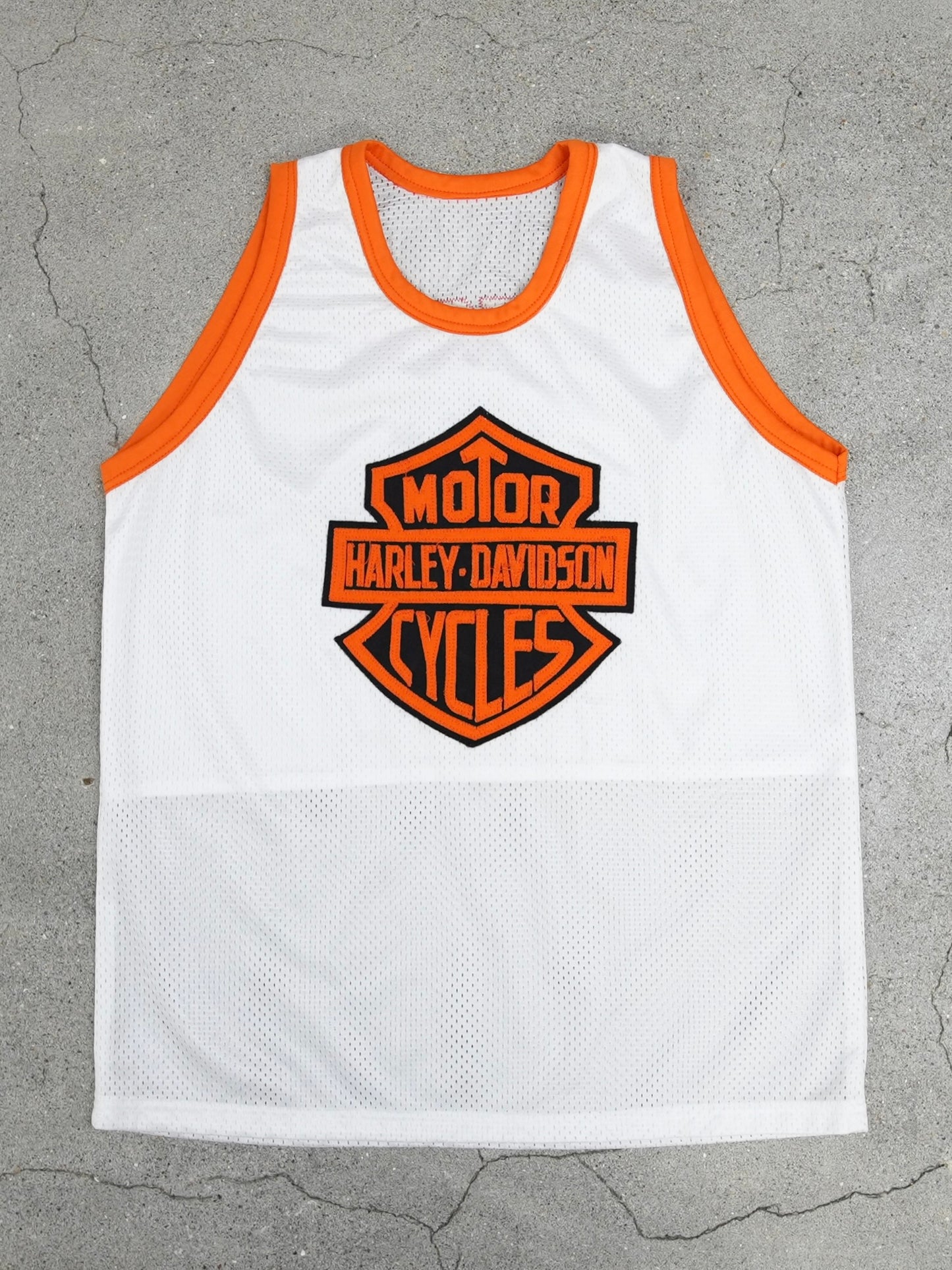 USED MACHINE COLLECTION HARLEY-DAVIDSON MESH TANK TOP (women's)