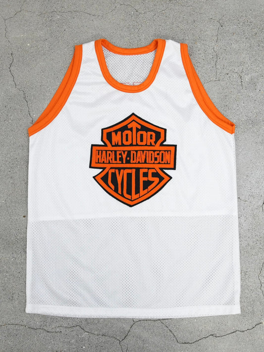 USED MACHINE COLLECTION HARLEY-DAVIDSON MESH TANK TOP (women's)