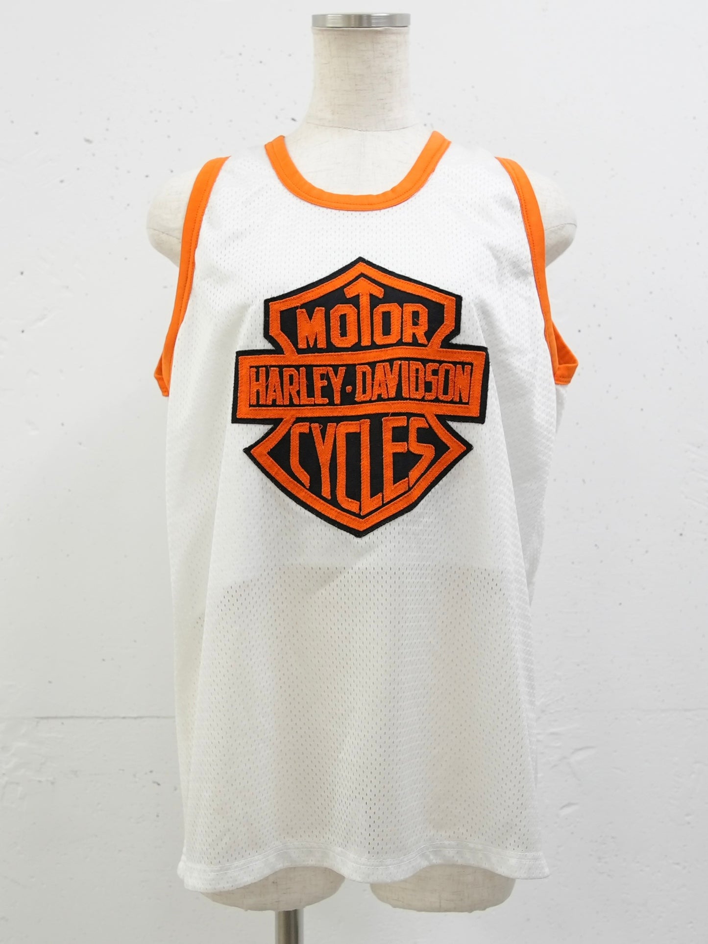USED MACHINE COLLECTION HARLEY-DAVIDSON MESH TANK TOP (women's)