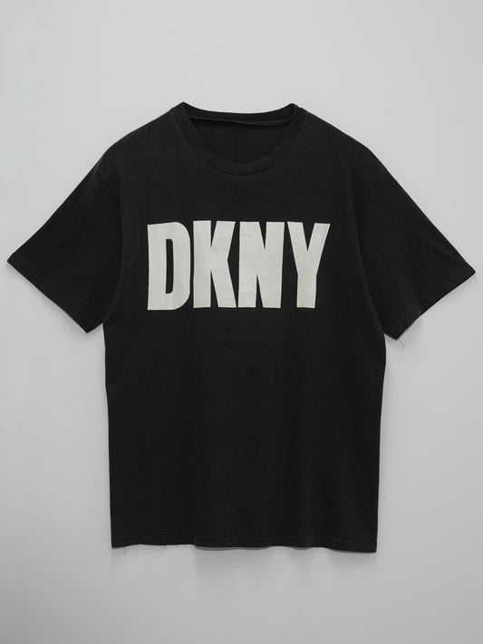 ARCHIVE COLLECTION DONNA KARAN NEW YORK DKNY LOGO T-SHIRT