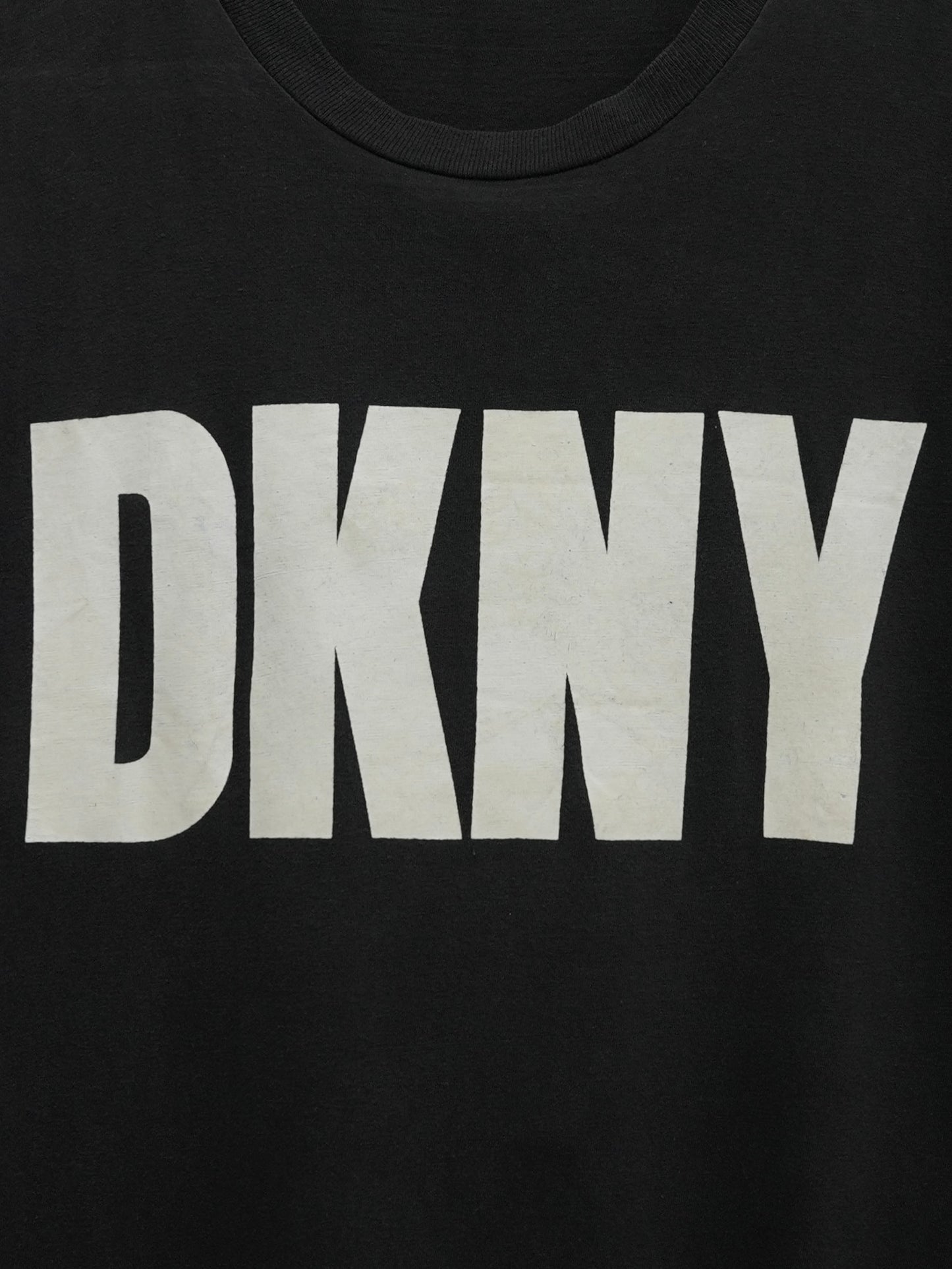 ARCHIVE COLLECTION DONNA KARAN NEW YORK DKNY LOGO T-SHIRT
