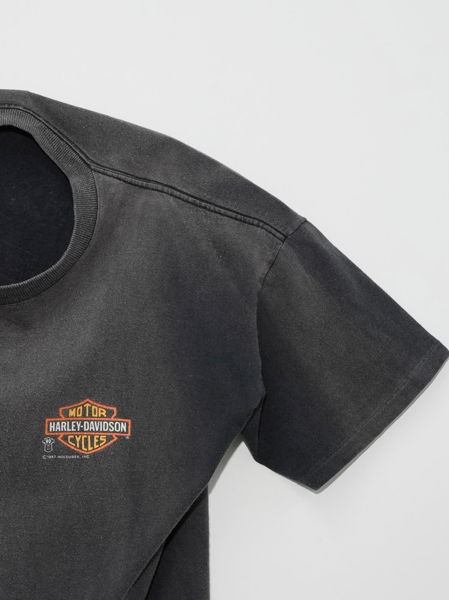 USED MACHINE COLLECTION 80's HARLEY-DAVIDSON BLACK HILLS T-SHIRT