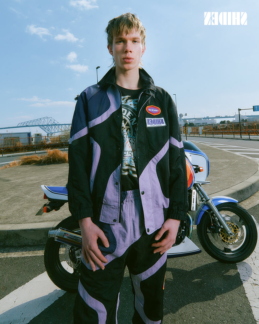 SHIDEN FW2025 RACING JACKET NYLON SATEEN – PROSHOP HATTORI