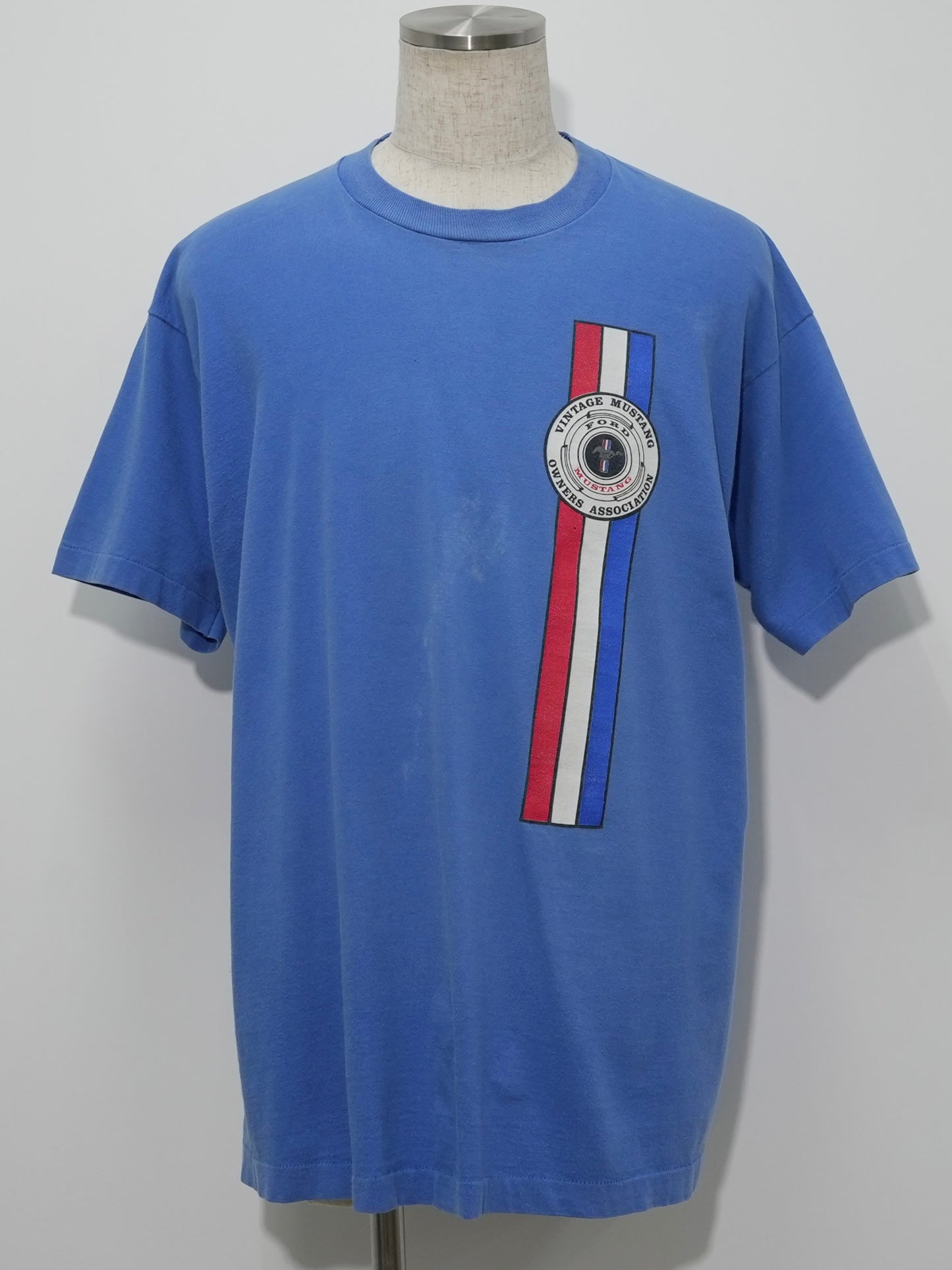 USED MACHINE COLLECTION VINTAGE MUSTANG LOGO T-SHIRT