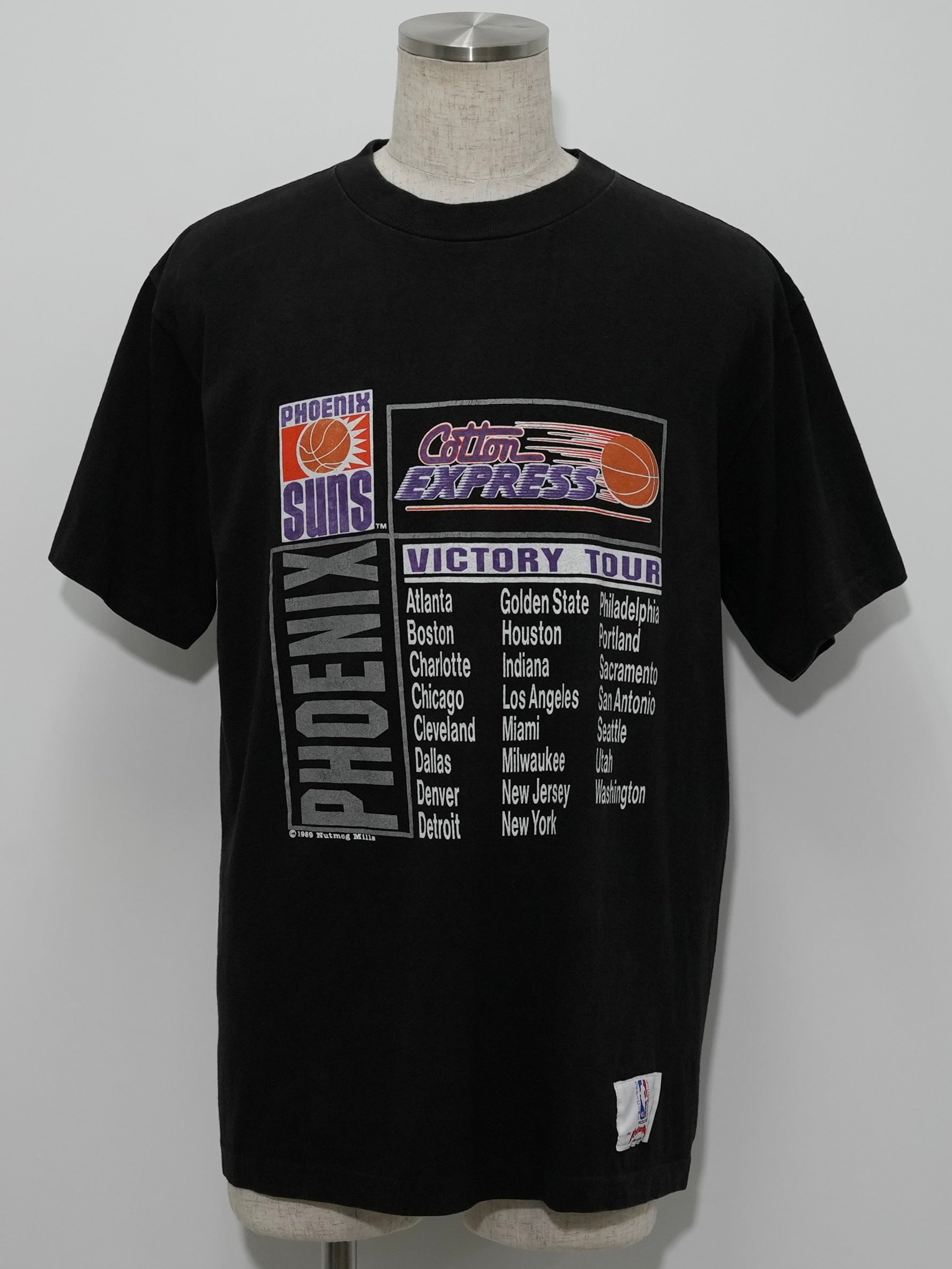 USED SPORTS COLLECTION 80's PHOENIX SUNS VICTORY TOUR T-SHIRT