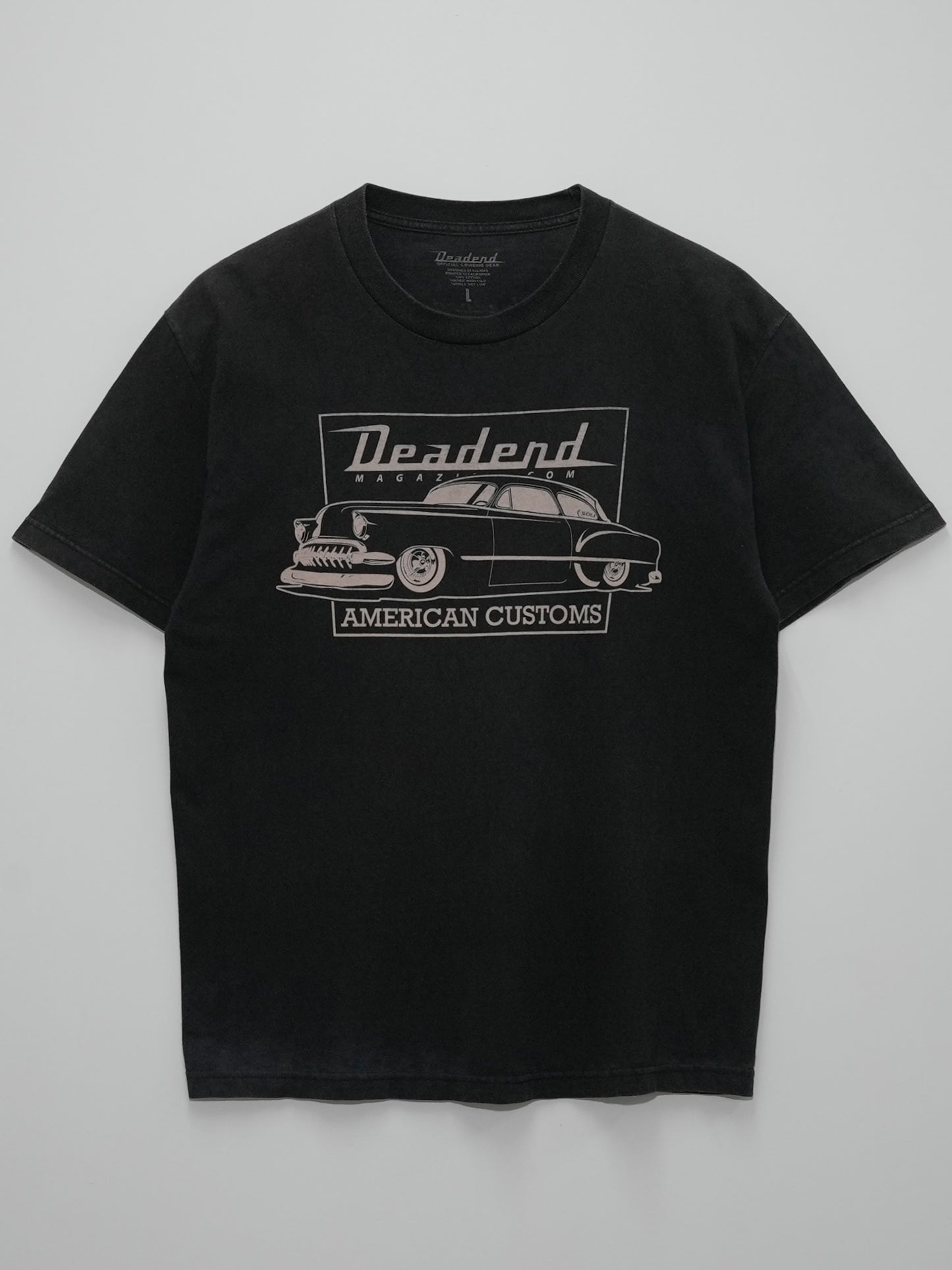 USED MACHINE COLLECTION DEADEND MAGAZIN AMERICAN CUSTOMS T-SHIRT