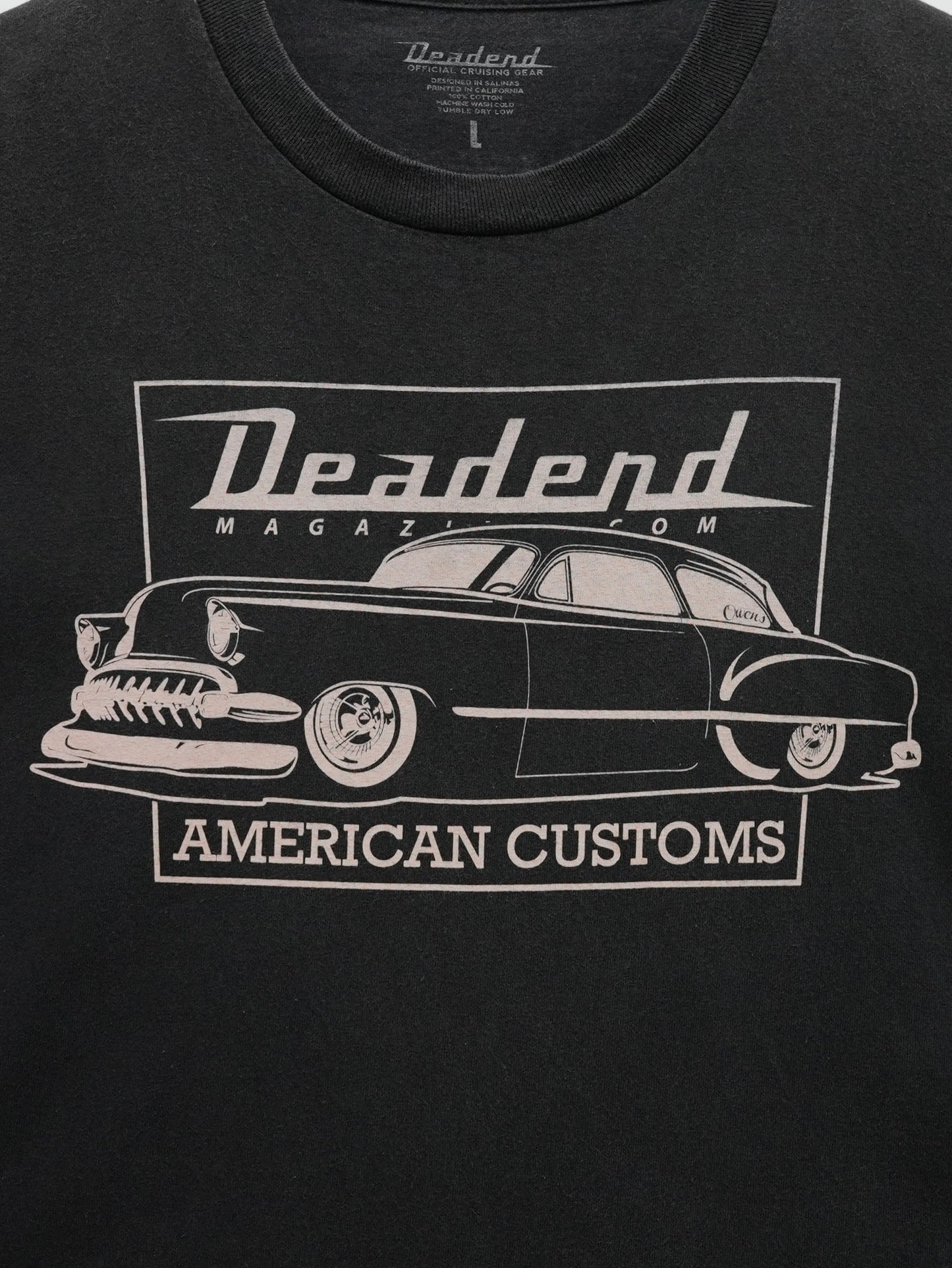 USED MACHINE COLLECTION DEADEND MAGAZIN AMERICAN CUSTOMS T-SHIRT