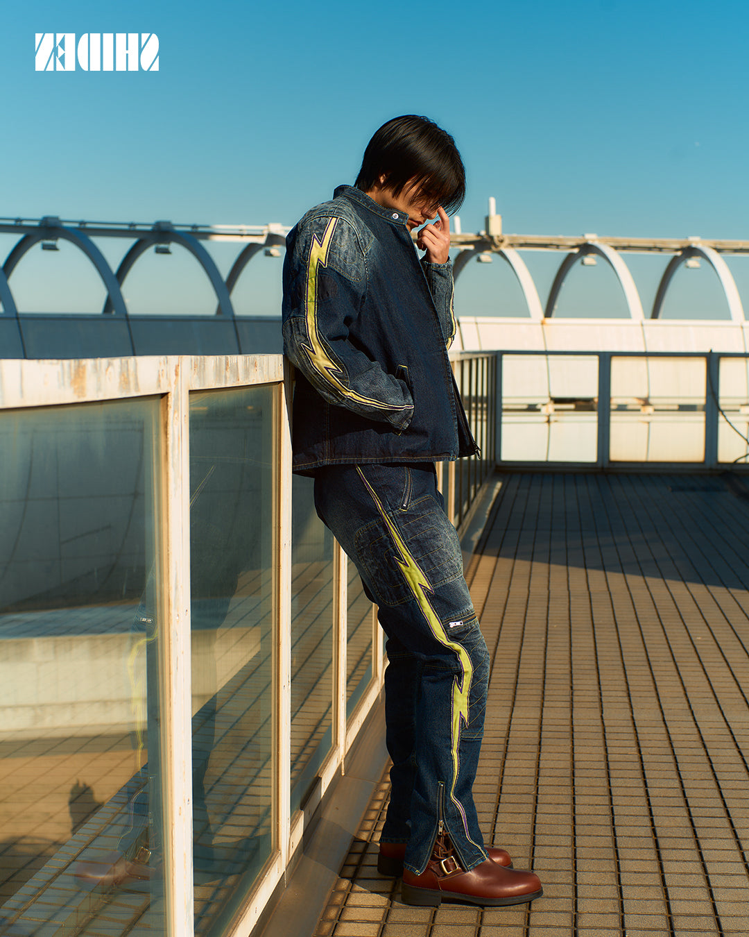 SHIDEN FW2026 M.C. JACKET - 13oz DENIM