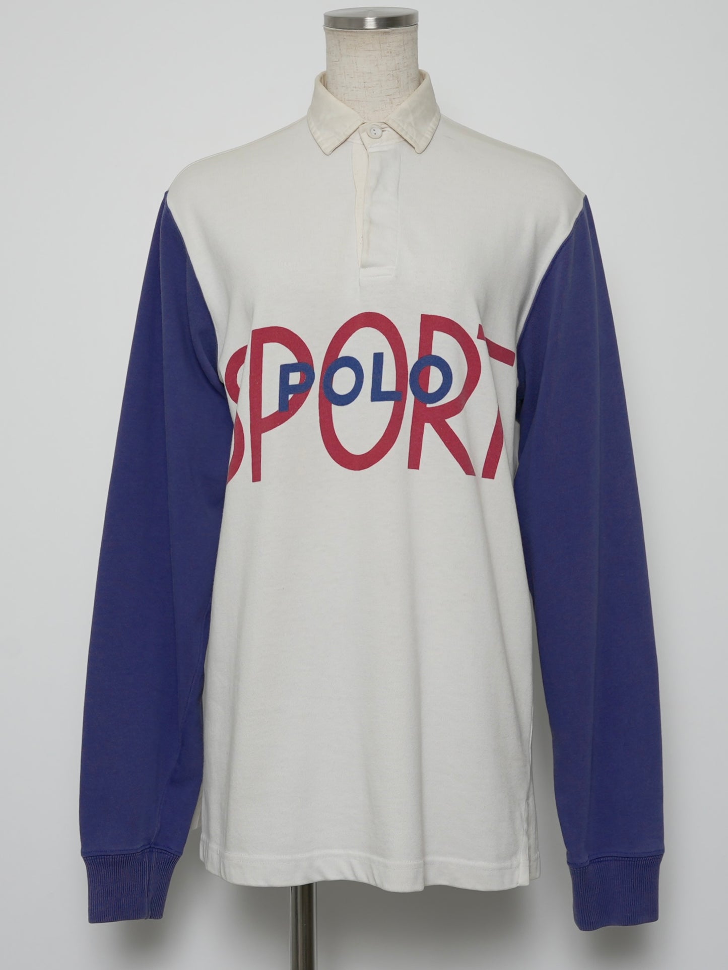 USED SPORTS COLLECTION 90's POLO SPORT RUGBY SHIRT (women’s)
