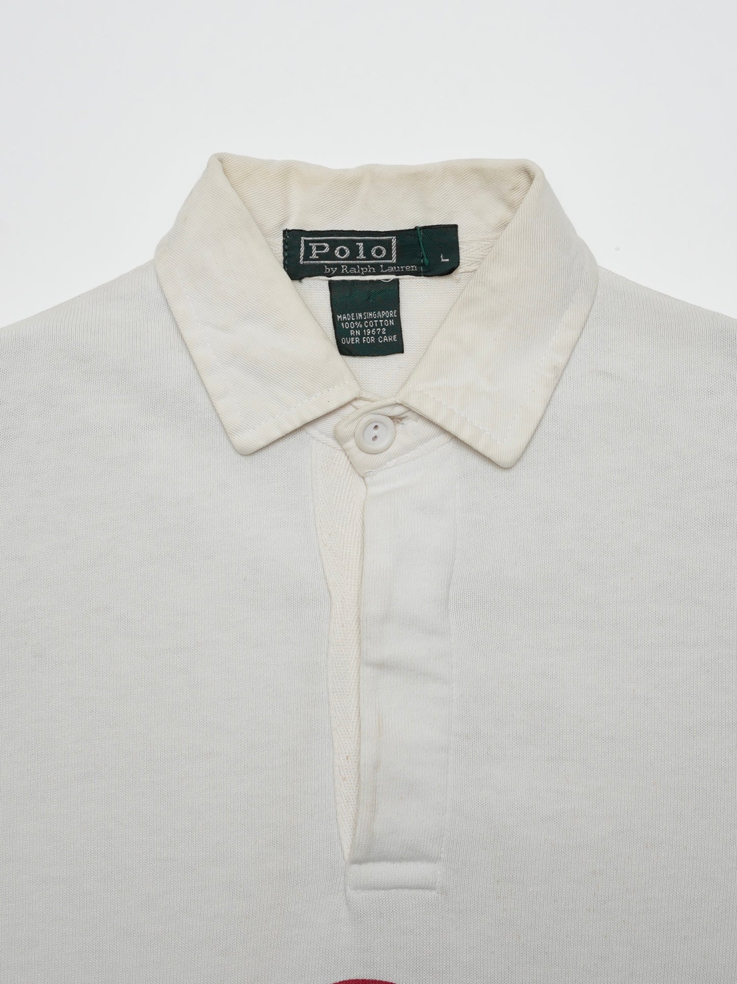 USED SPORTS COLLECTION 90's POLO SPORT RUGBY SHIRT (women’s)