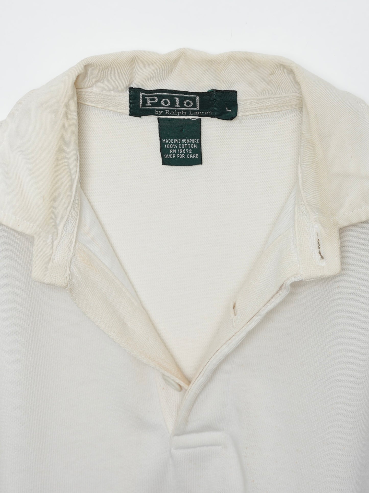 USED SPORTS COLLECTION 90's POLO SPORT RUGBY SHIRT (women’s)