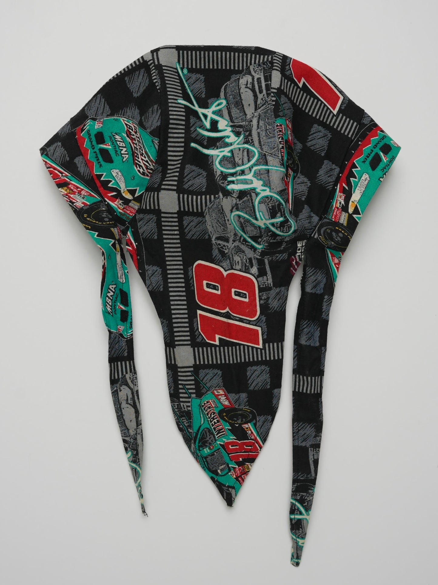 USED MACHINE COLLECTION NASCAR INTERSTATE BATTERIES DU-RAG