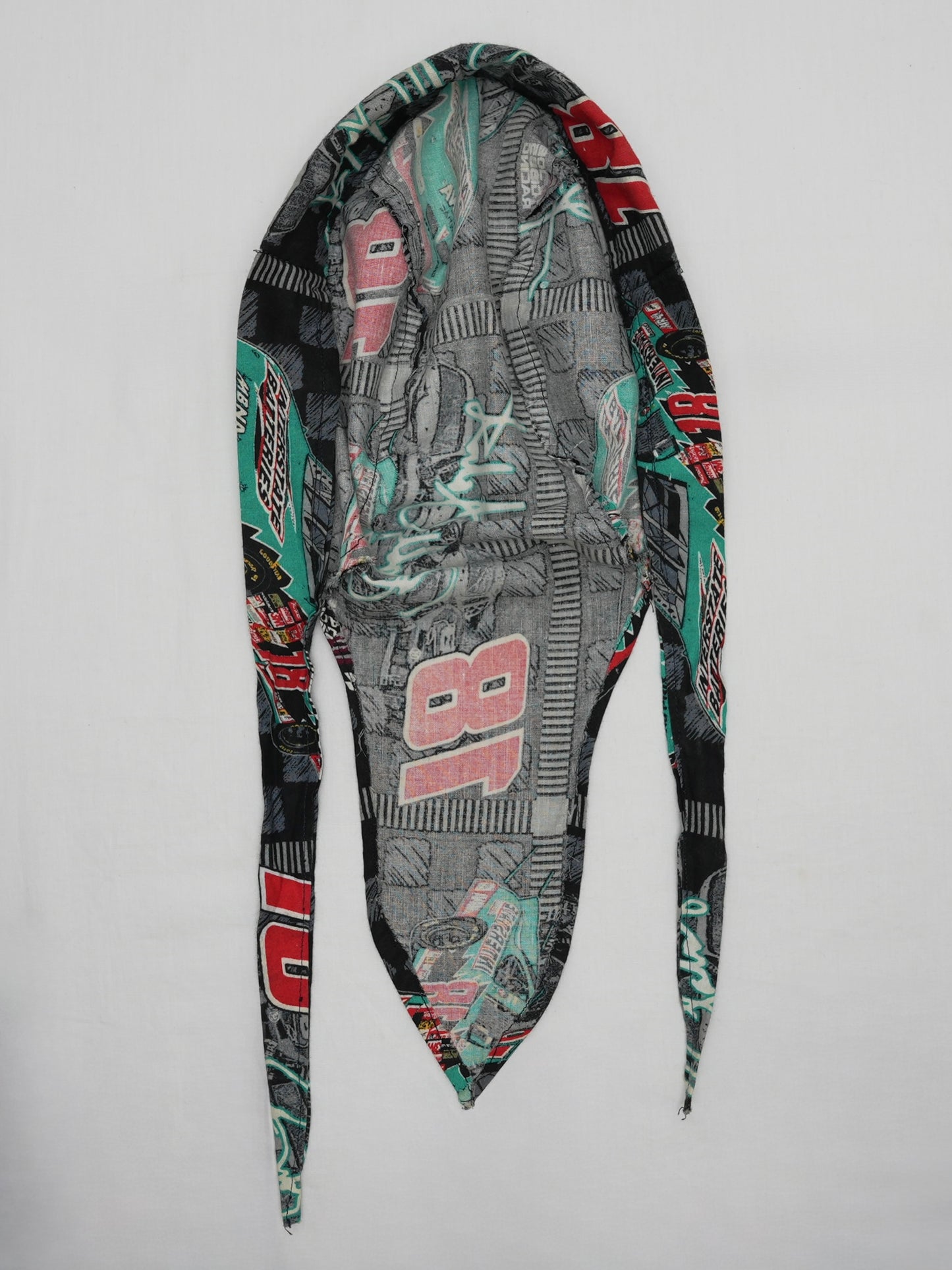 USED MACHINE COLLECTION NASCAR INTERSTATE BATTERIES DU-RAG