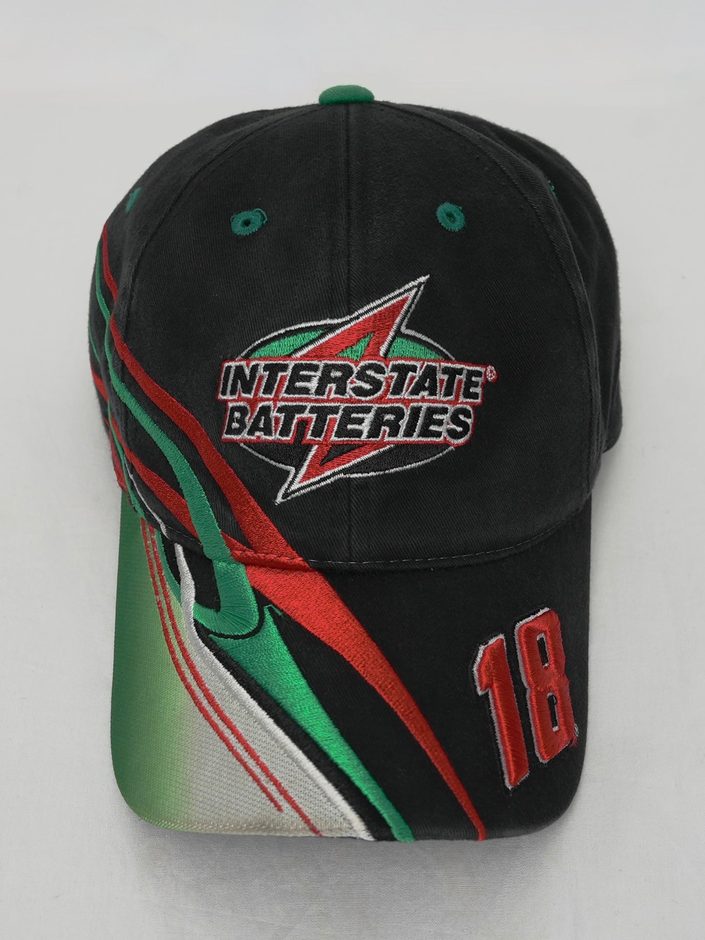 USED MACHINE COLLECTION NASCAR INTERSTATE BATTERIES 18 CAP