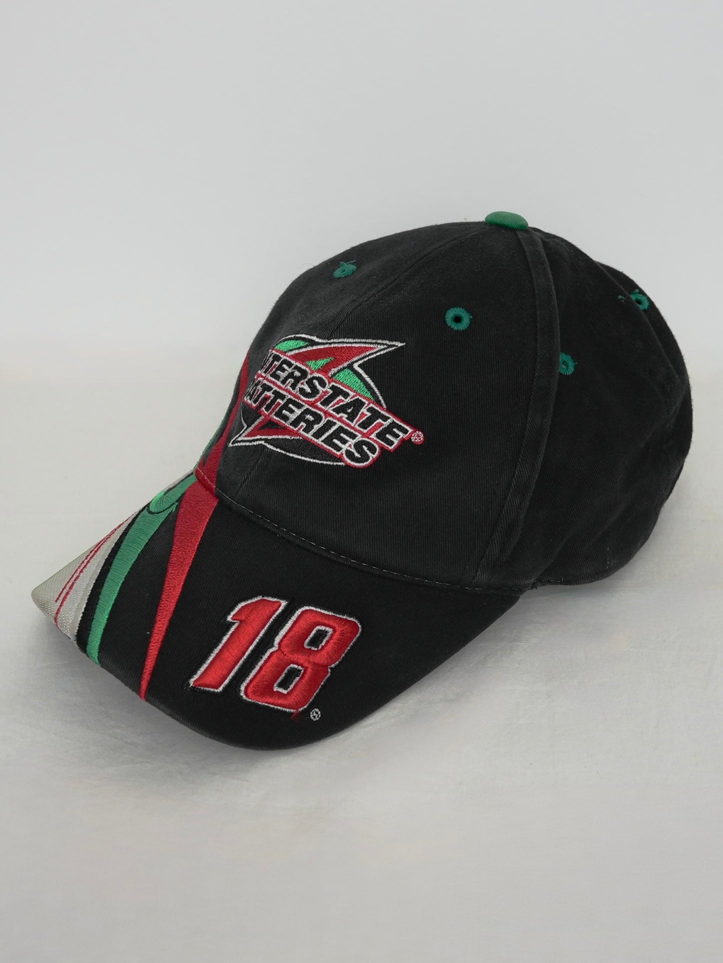 USED MACHINE COLLECTION NASCAR INTERSTATE BATTERIES 18 CAP