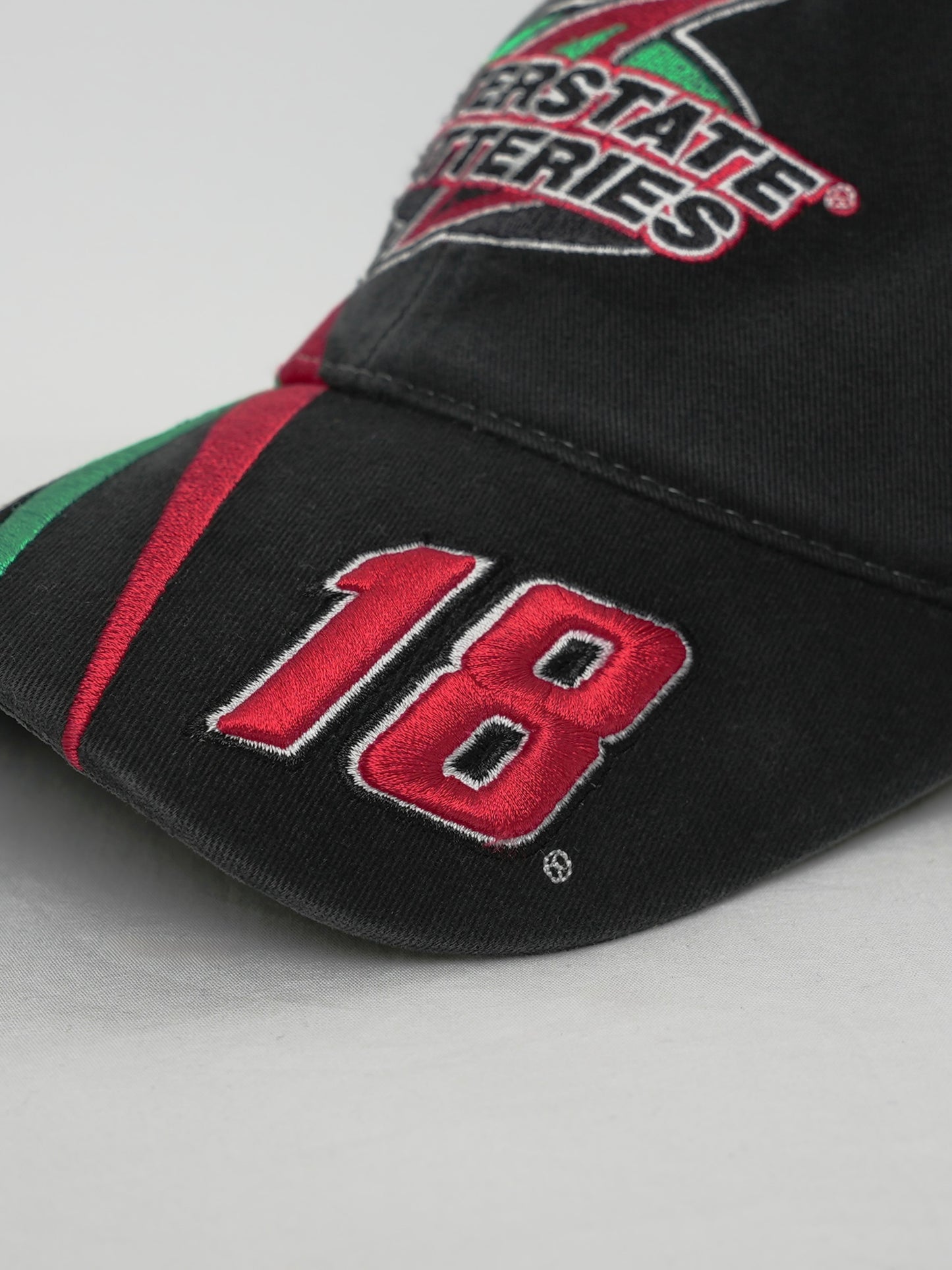 USED MACHINE COLLECTION NASCAR INTERSTATE BATTERIES 18 CAP