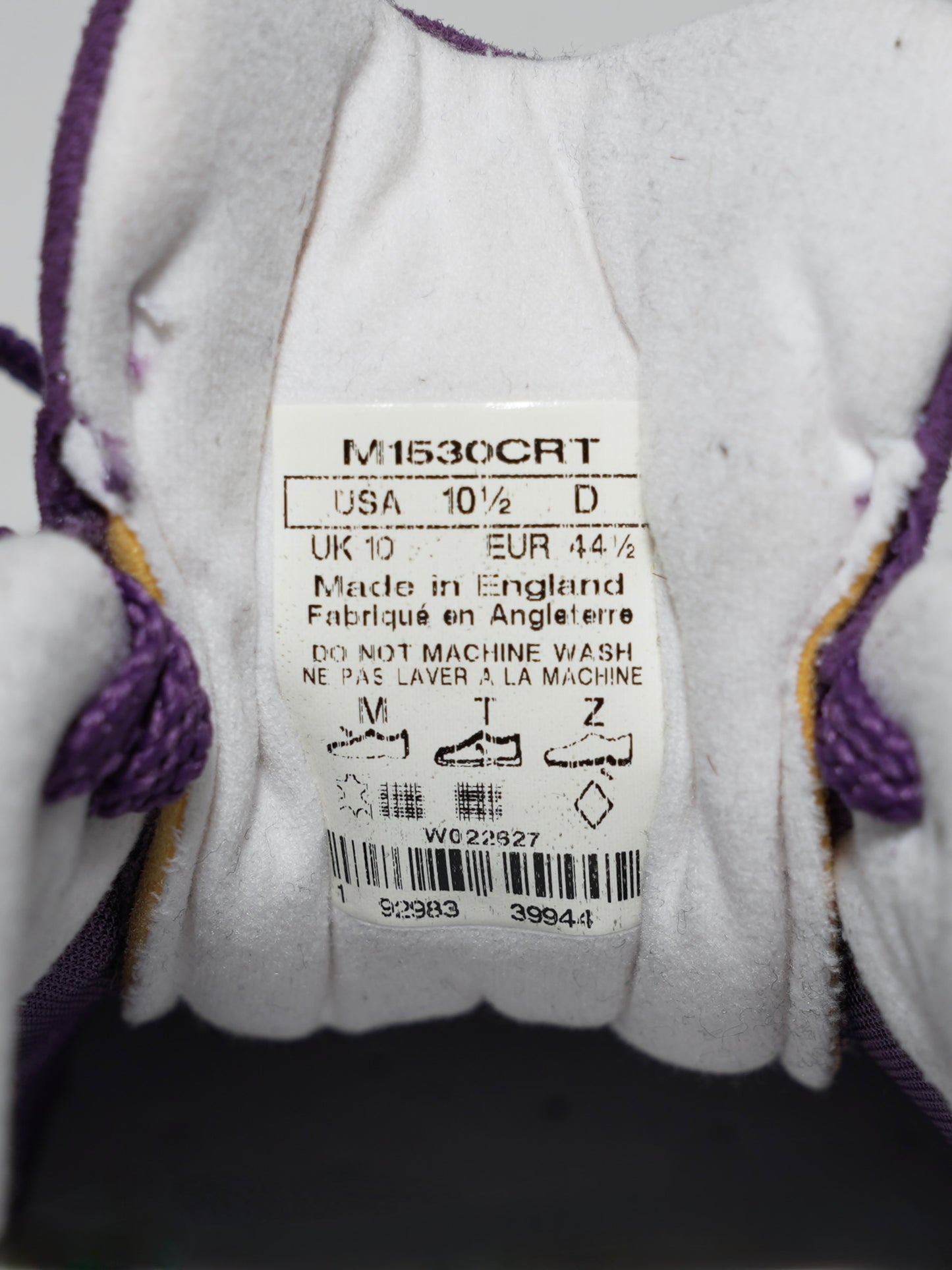 ARCHIVE COLLECTION NEW BALANCE M1530CRT MADE IN ENGLAND