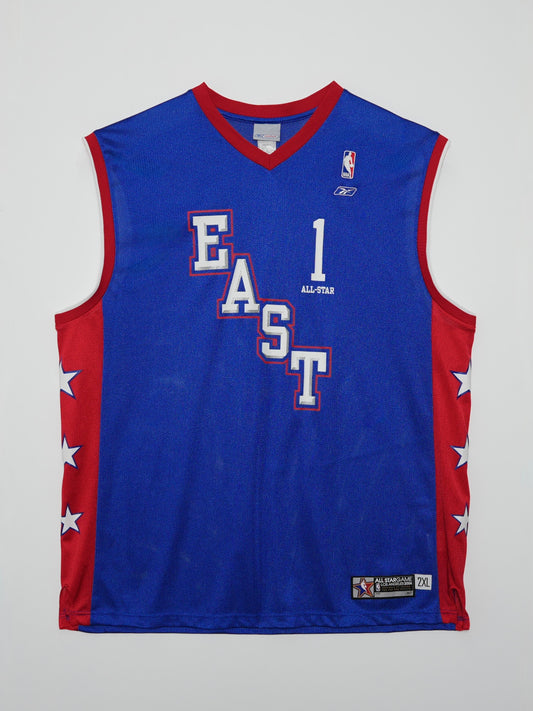 USED SPORTS COLLECTION NBA 2004 ALL STAR GAME SHIRT