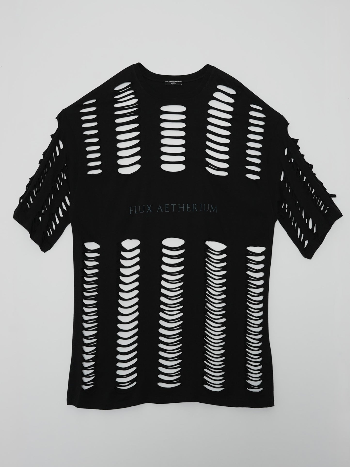 ARCHIVE COLLECTION RAF SIMONS ARCHIVE REDUX ICARUS SURGIT LASER CUT T-SHIRT