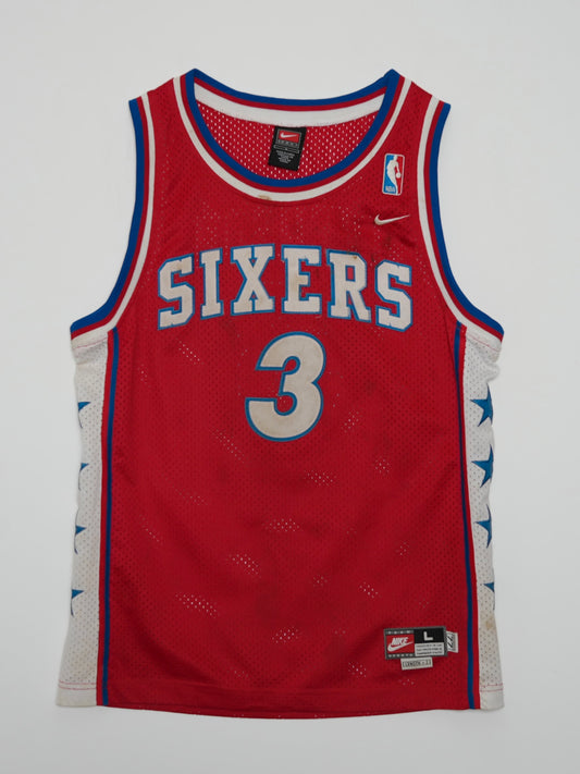 USED SPORTS COLLECTION 90's NBA 76ers SIXERS NIKE GAME SHIRT (women's)