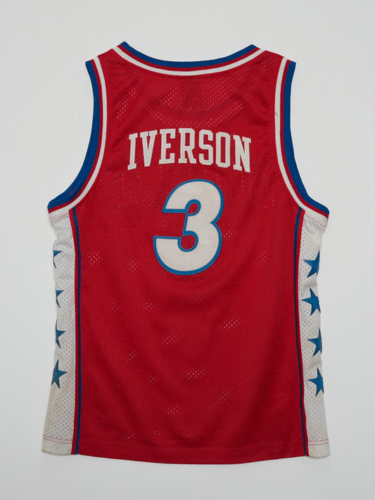 USED SPORTS COLLECTION 90's NBA 76ers SIXERS NIKE GAME SHIRT (women's)