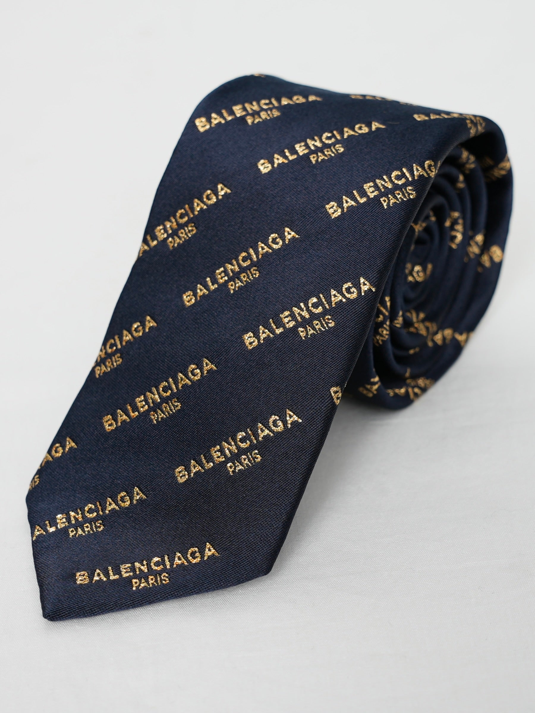 ARCHIVE COLLECTION BALENCIAGA LOGO TIE – PROSHOP HATTORI
