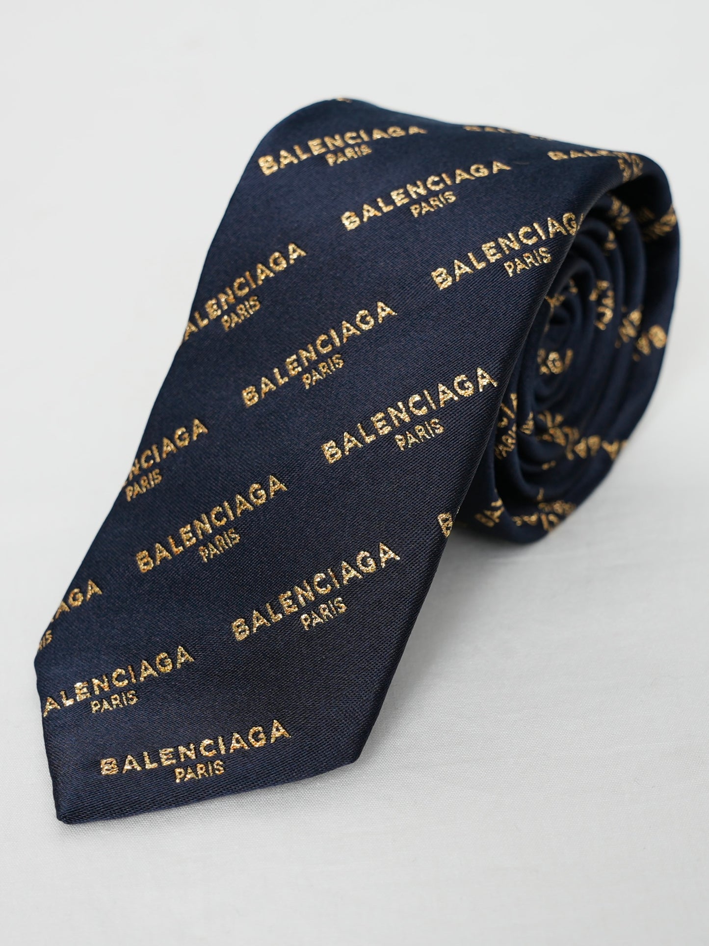 ARCHIVE COLLECTION BALENCIAGA LOGO TIE