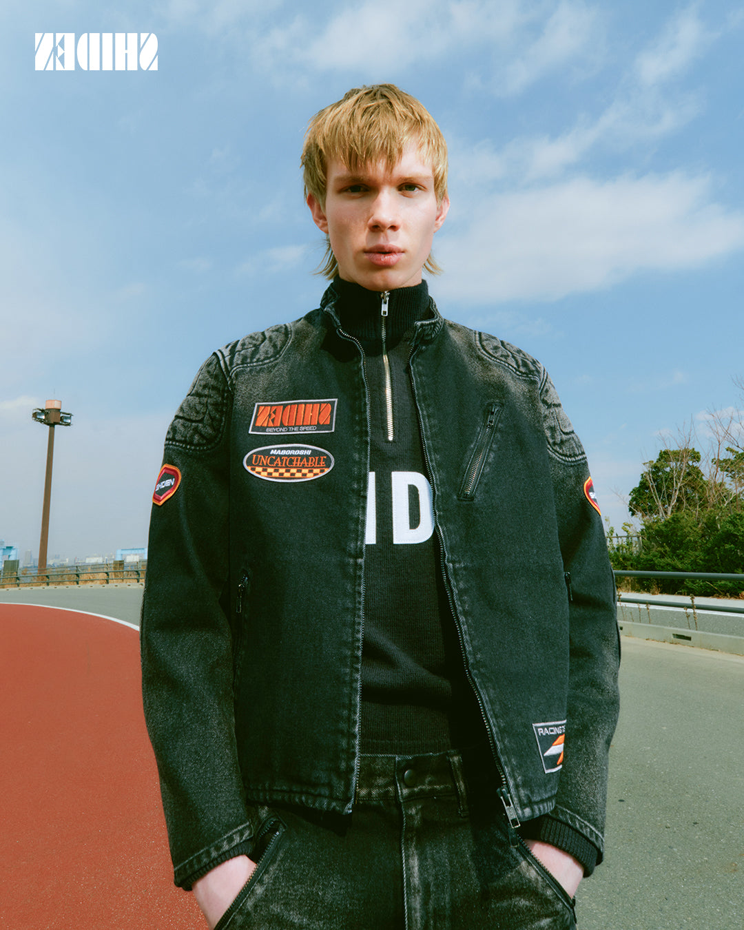 SHIDEN FW2025  MOTORCYCLE JACKET 13oz DENIM