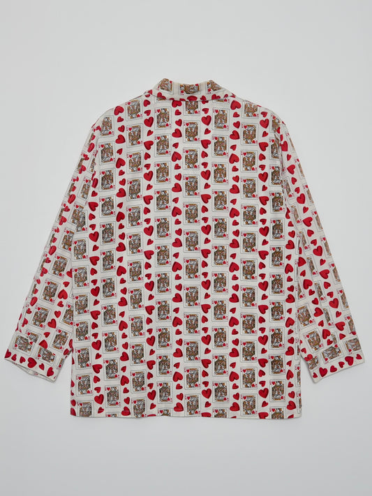 ARCHIVE COLLECTION 1954 King and Queen hearts by Weldon pajamas