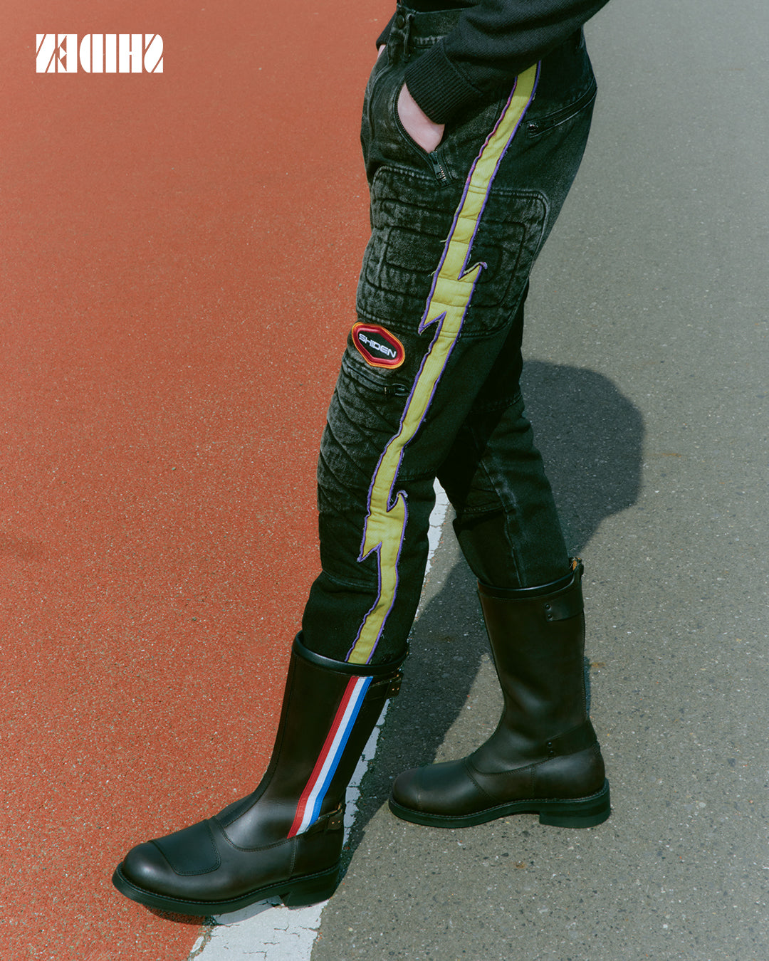 SHIDEN FW2025  MOTORCYCLE PANT 13oz DENIM