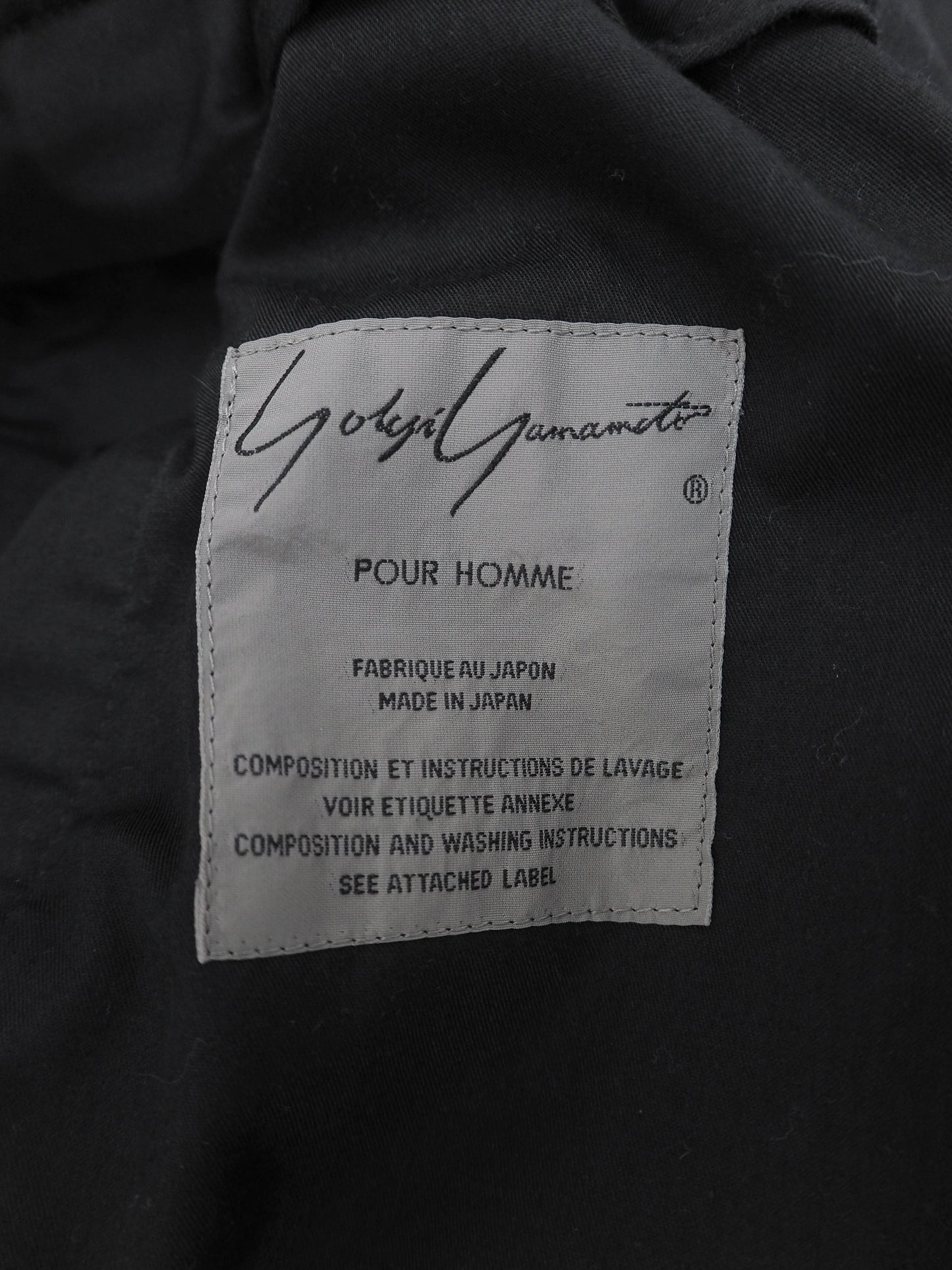 ARCHIVE COLLECTION Yohji Yamamoto POUR HOMME FLORAL PRINT SHORTS