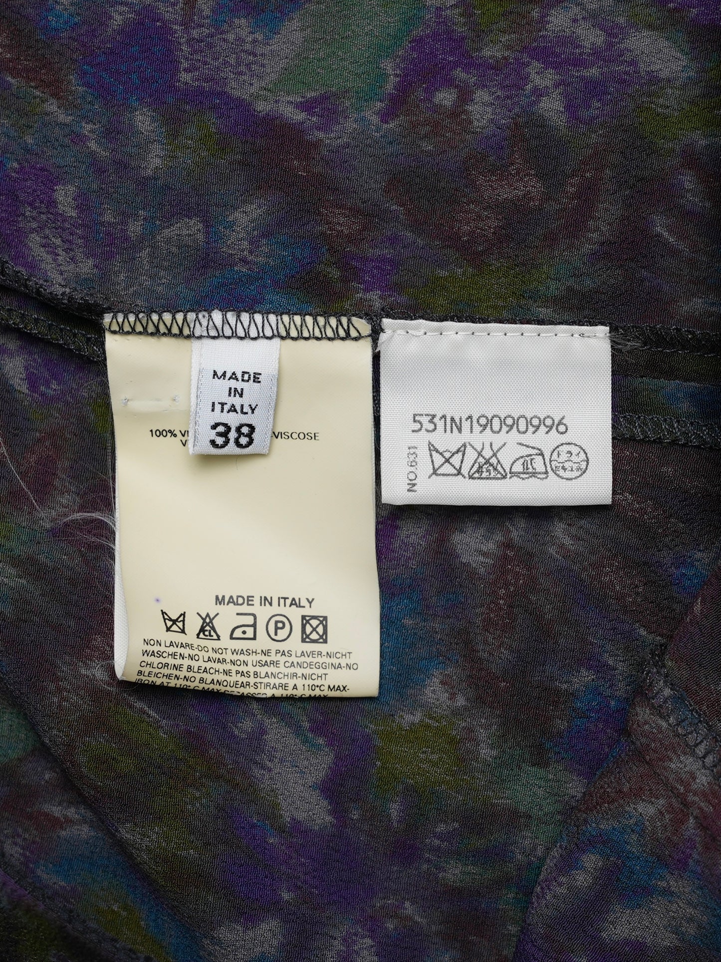 ARCHIVE COLLECTION MARTIN MARGIELA FLORAL PATTERN SKIRT (women's)