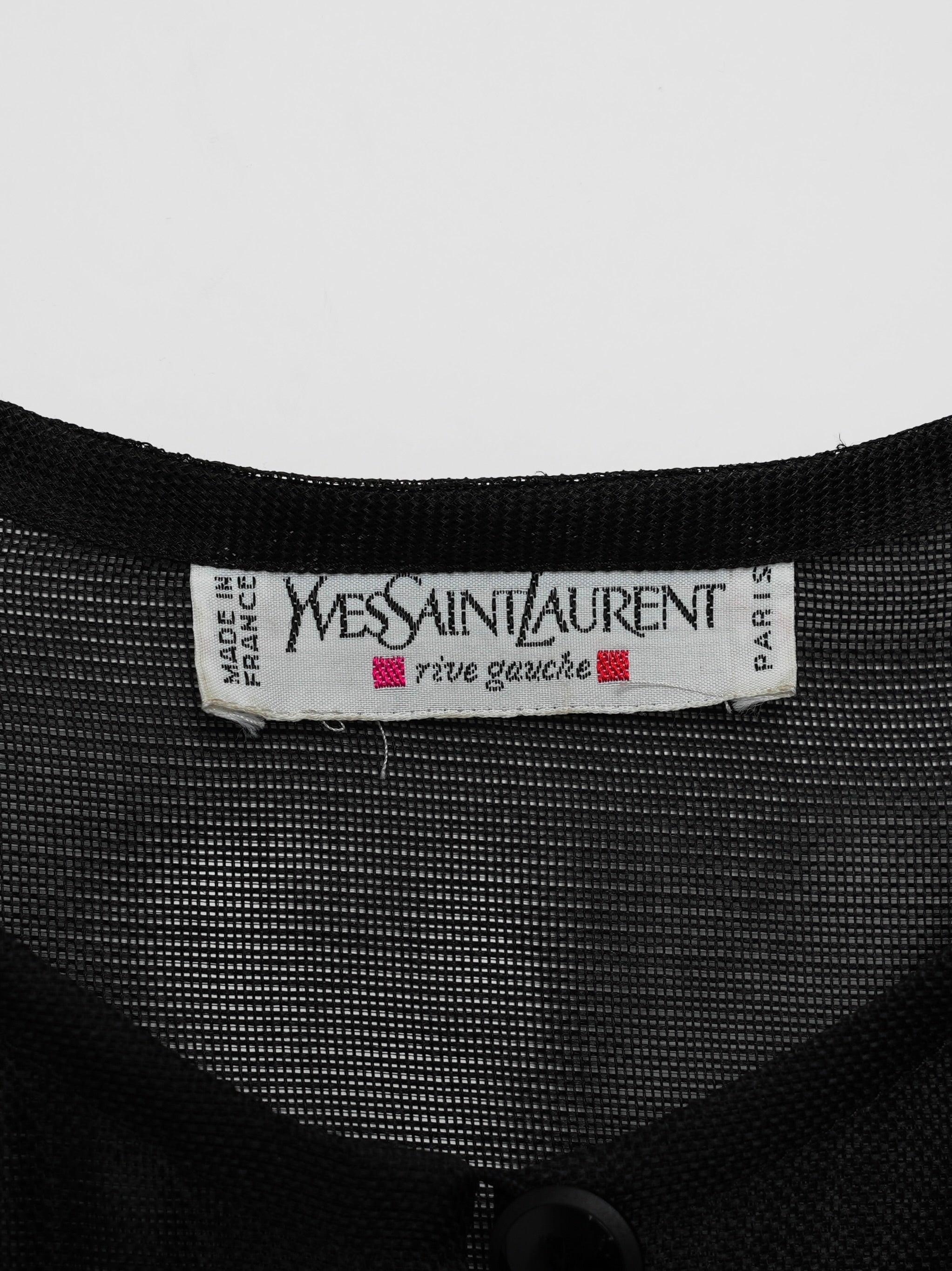 ARCHIVE COLLECTION YVES SAINT LAURENT SILK JACKET (women's