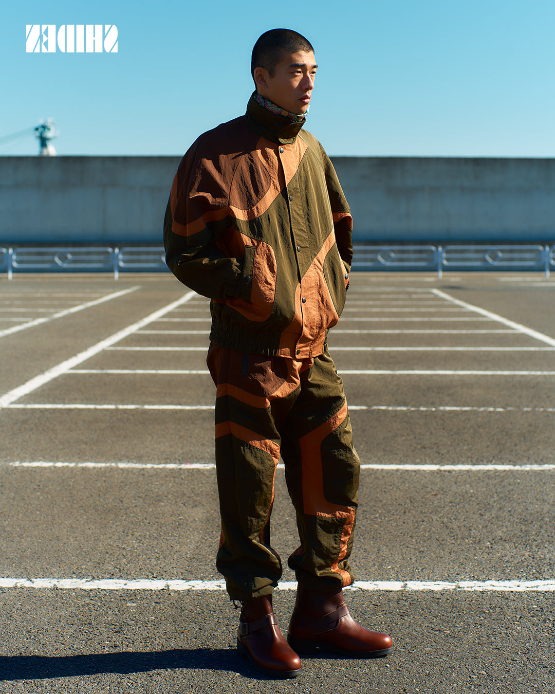 SHIDEN FW2026 MULTI COLOR JACKET - NYLON SATIN